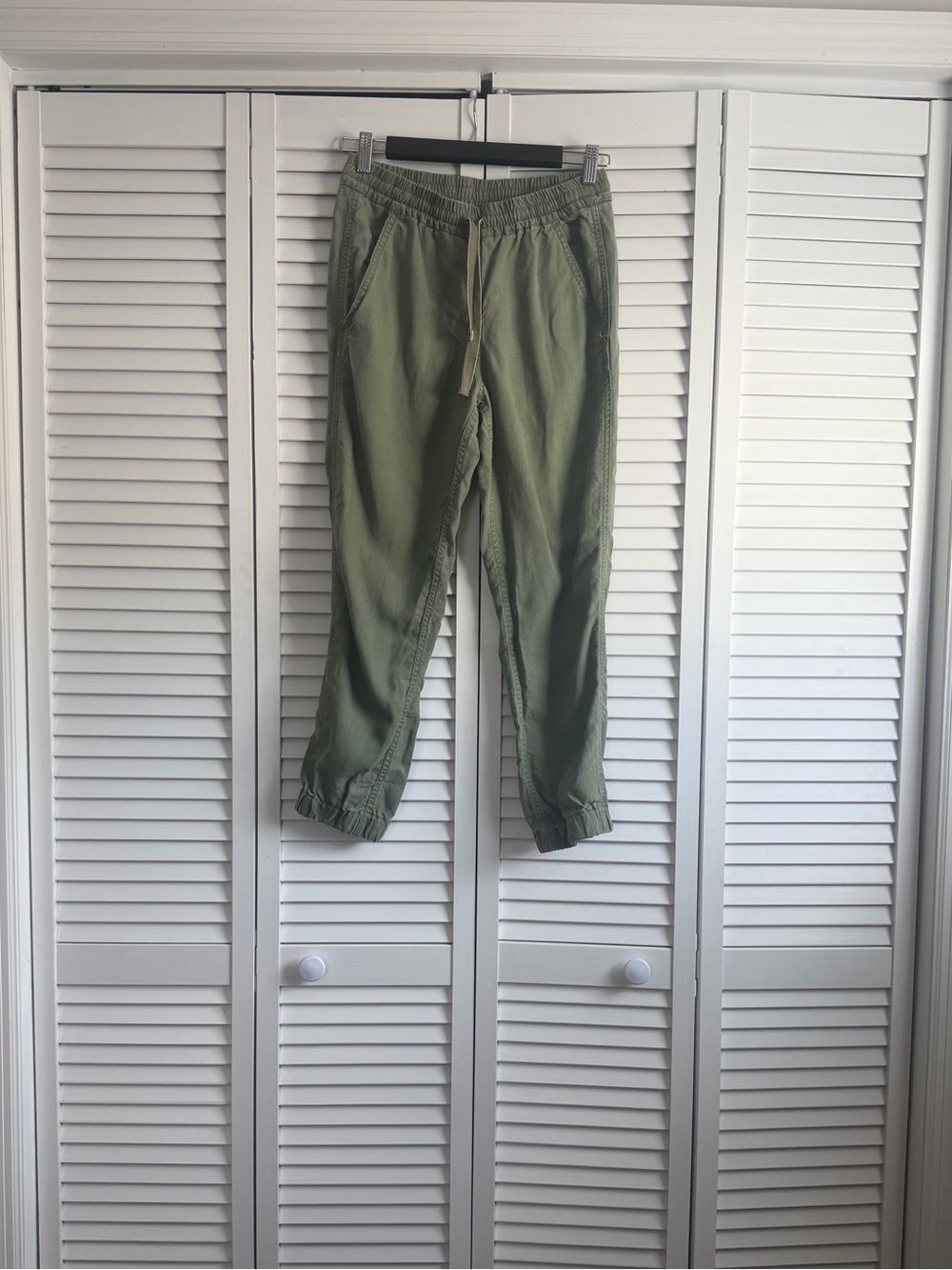 J.CREW Point Sur Seaside Pant in Khaki Green